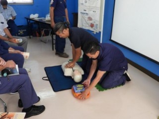 AED取扱い訓練